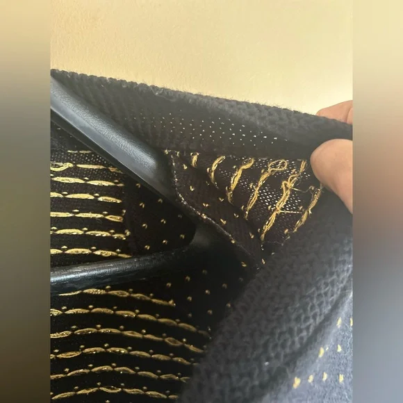 Vintage Lurex knit cardigan - Picture 4 of 12